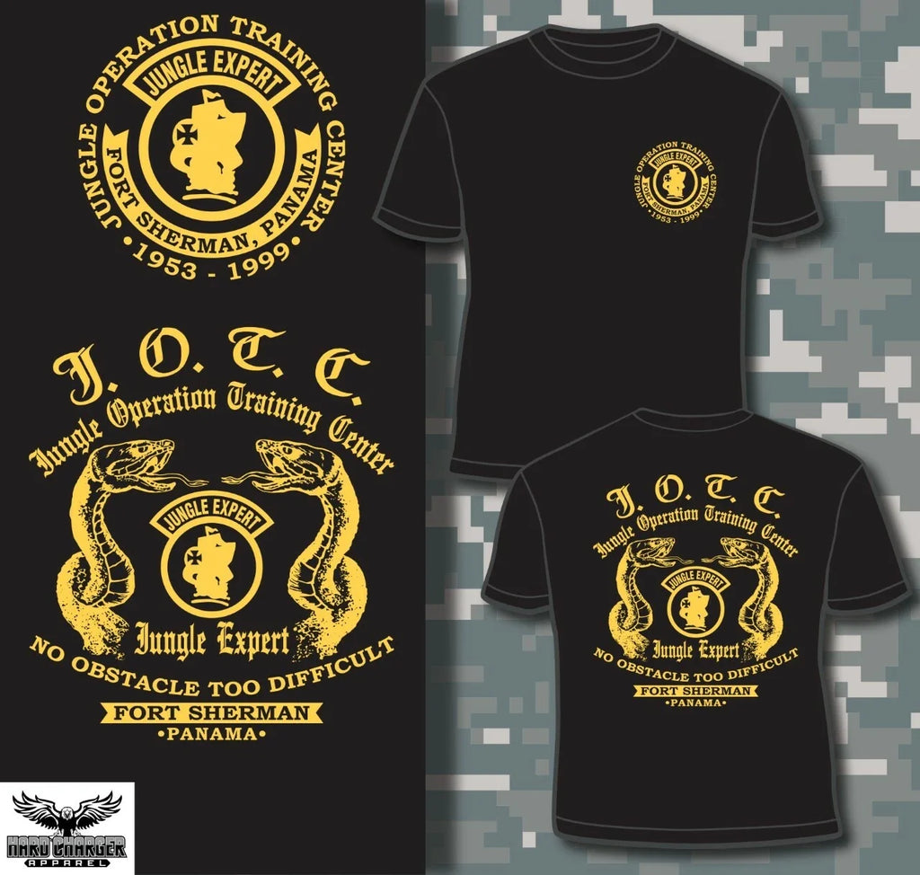 Ft. Sherman Jungle Operations Training Center Panama JOTC Jungle School T-shirt Unisex T-shirt, Sweatshirt, Hoodie, Long Sleeve Tee - T-Shirt, Sweatshirt, Hoodie