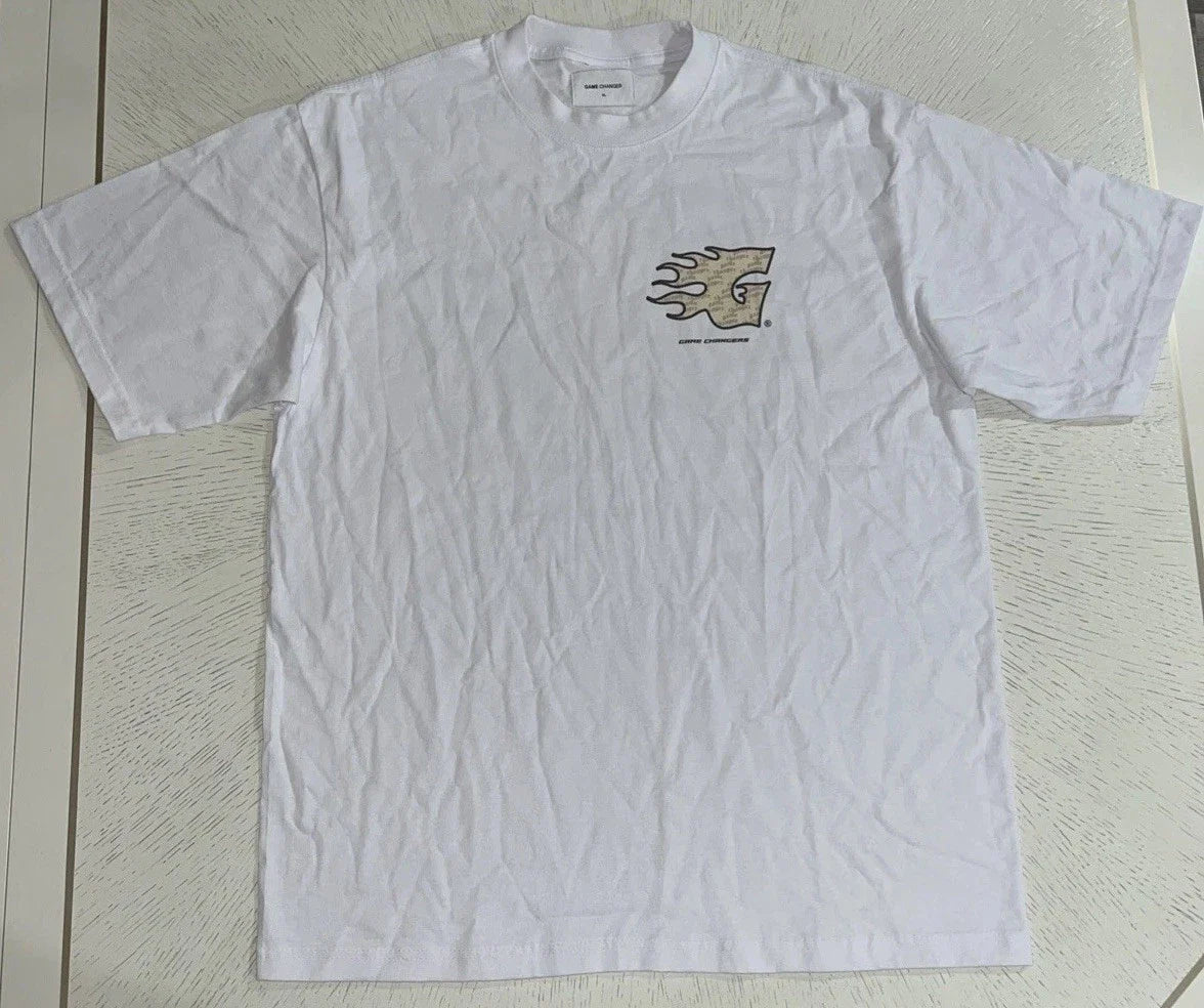 Game Changer T Shirt Mens XL White Short Sleeve Casual Streetwear Stylish Unisex T-shirt, Sweatshirt, Hoodie, Long Sleeve Tee - T-Shirt, Sweatshirt, Hoodie
