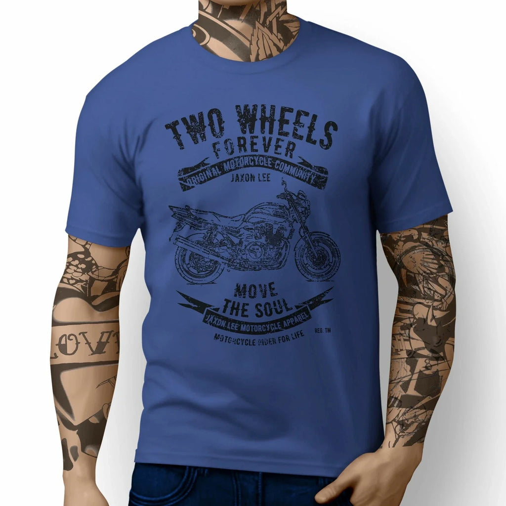 JL Soul Illustration For A Yamaha XJR1300 Motorbike Fan T-shirt Unisex T-shirt, Sweatshirt, Hoodie, Long Sleeve Tee - T-Shirt, Sweatshirt, Hoodie