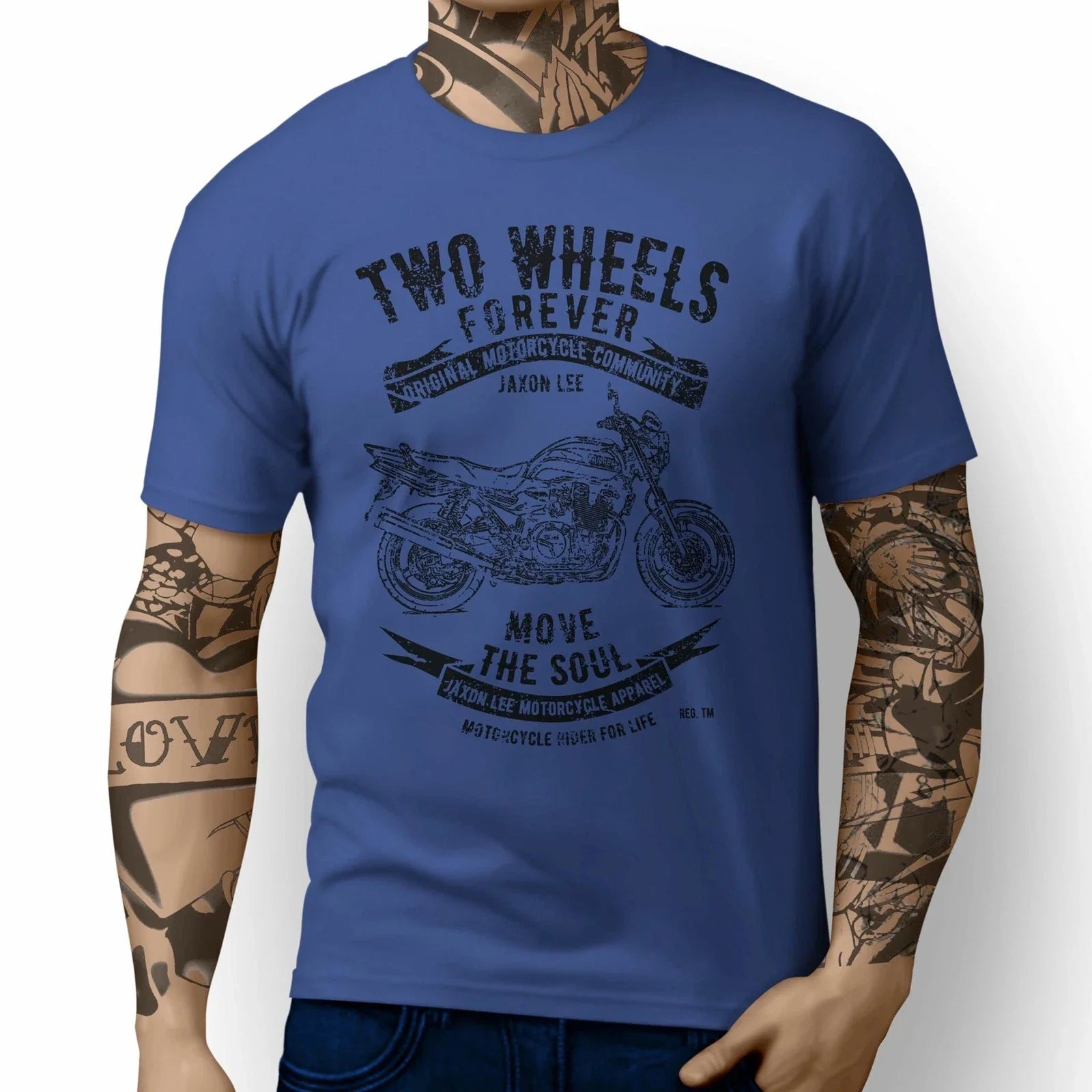 JL Soul Illustration For A Yamaha XJR1300 Motorbike Fan T-shirt Unisex T-shirt, Sweatshirt, Hoodie, Long Sleeve Tee - T-Shirt, Sweatshirt, Hoodie