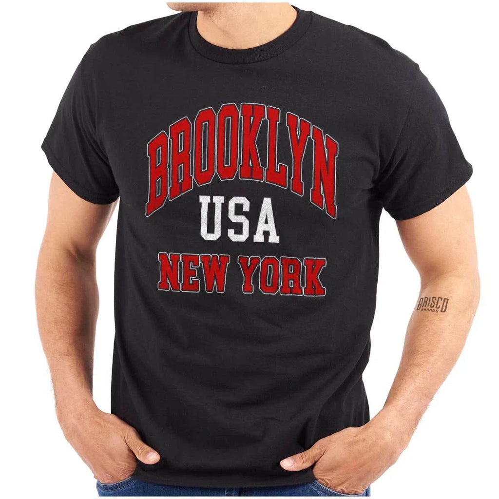 Urban Streetwear Brooklyn New York NY USA Womens or Mens Crewneck T Shirt Tee Unisex T-shirt, Sweatshirt, Hoodie, Long Sleeve Tee - T-Shirt, Sweatshirt, Hoodie