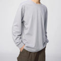 UNIQLO:U AIRism Cotton T-Shirt Long Sleeve 9 colors XS~4XL MEN Unisex Japan Unisex T-shirt, Sweatshirt, Hoodie, Long Sleeve Tee - T-Shirt, Sweatshirt, Hoodie