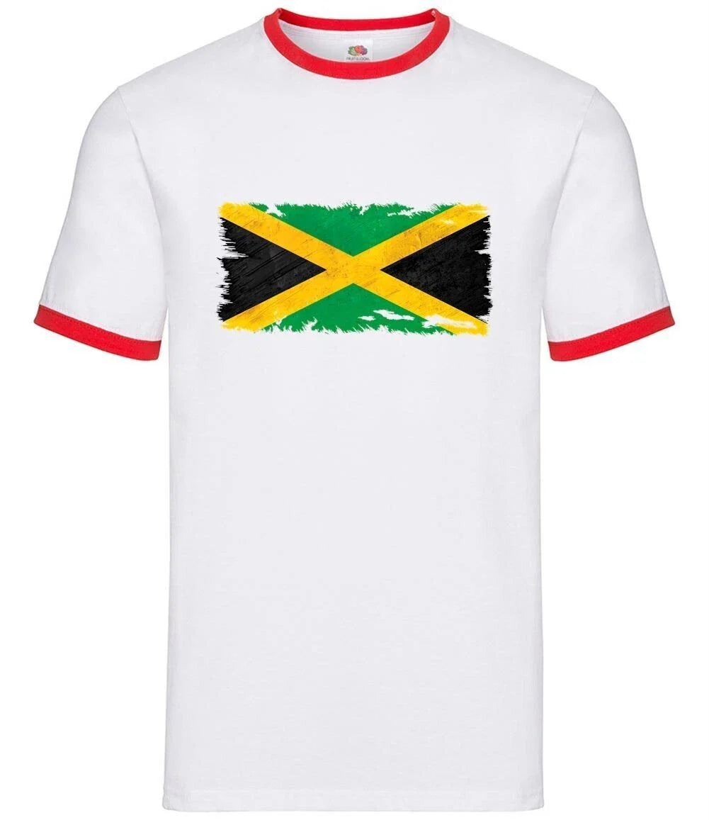 Cjamaica Grunge Flag Style - Men's Ringtone - Jamaican Love Unisex T-shirt, Sweatshirt, Hoodie, Long Sleeve Tee - T-Shirt, Sweatshirt, Hoodie