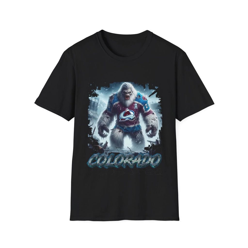 Avalanche of Fear - Colorado Avalanche Horror Mashup T-Shirt Unisex T-shirt, Sweatshirt, Hoodie, Long Sleeve Tee - T-Shirt, Sweatshirt, Hoodie