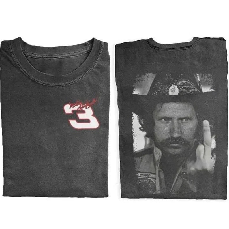 Dale Earnhardt Racing Middle Finger T-shirt Unisex All Size Unisex T-shirt, Sweatshirt, Hoodie, Long Sleeve Tee - T-Shirt, Sweatshirt, Hoodie