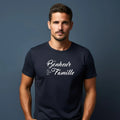 T-Shirt Mens Short Sleeve Lucky Se Finished Families Color Navy Blue Unisex T-shirt, Sweatshirt, Hoodie, Long Sleeve Tee - T-Shirt, Sweatshirt, Hoodie