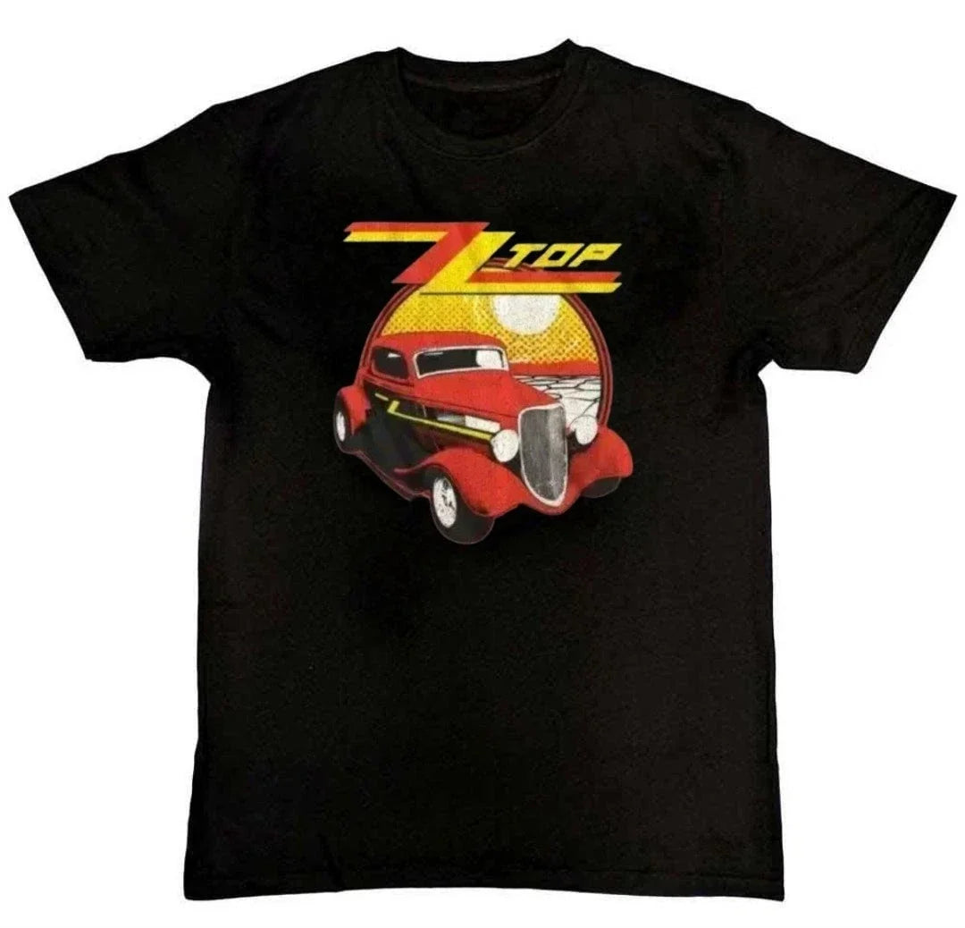 ZZ Top Eliminator Album Graphic Print Unisex Mens T-Shirt S M L XL 2 3 4 XL Unisex T-shirt, Sweatshirt, Hoodie, Long Sleeve Tee - T-Shirt, Sweatshirt, Hoodie