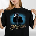 Michael Jackson T Shirt Moonwalk King Pop Dance Graphic Unisex Tee Unisex T-shirt, Sweatshirt, Hoodie, Long Sleeve Tee - T-Shirt, Sweatshirt, Hoodie