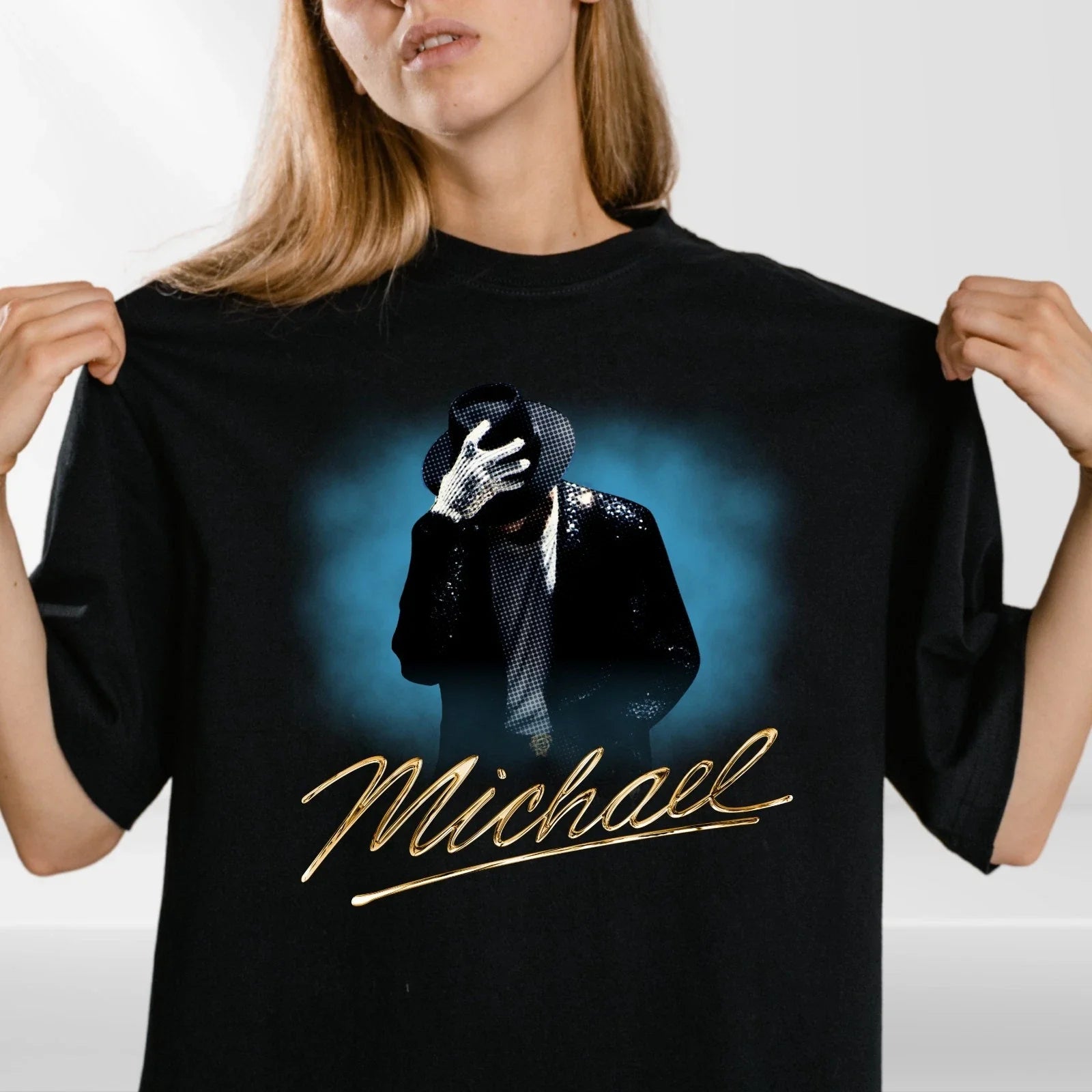 Michael Jackson T Shirt Moonwalk King Pop Dance Graphic Unisex Tee Unisex T-shirt, Sweatshirt, Hoodie, Long Sleeve Tee - T-Shirt, Sweatshirt, Hoodie