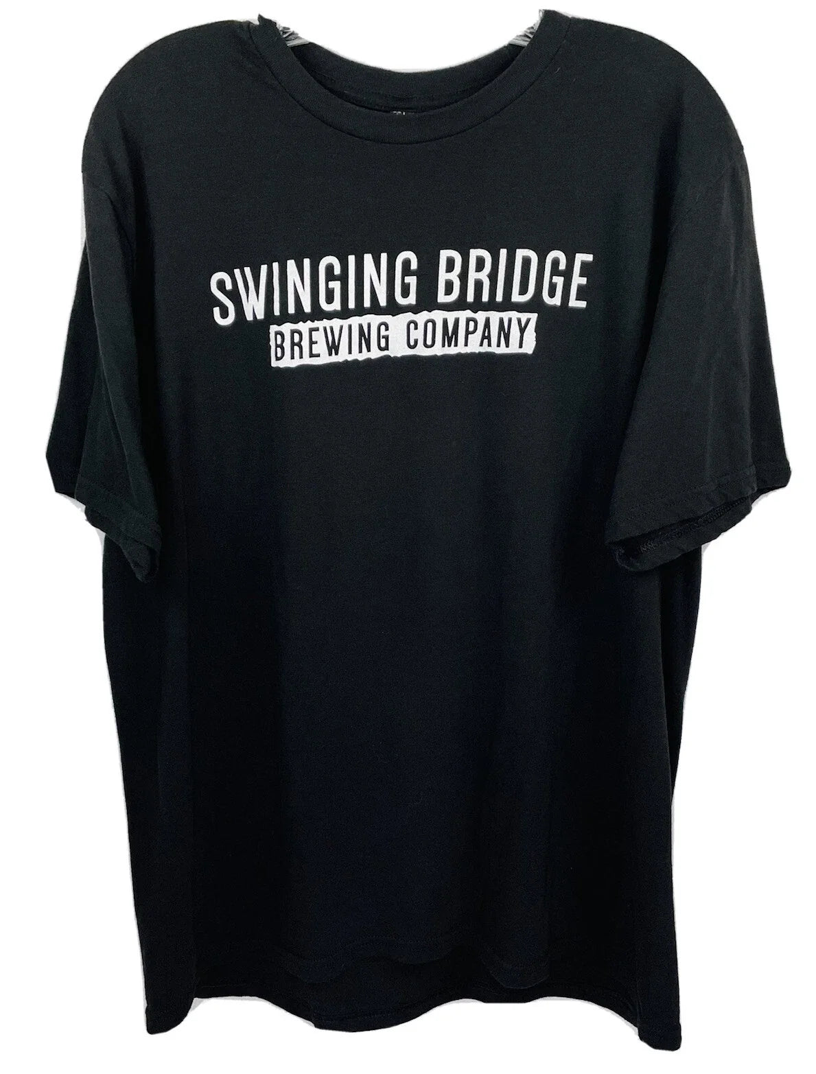 SWINGING BRIDGE Brewing Company Men's Graphic T-Shirt Size Large L Unisex T-shirt, Sweatshirt, Hoodie, Long Sleeve Tee - T-Shirt, Sweatshirt, Hoodie