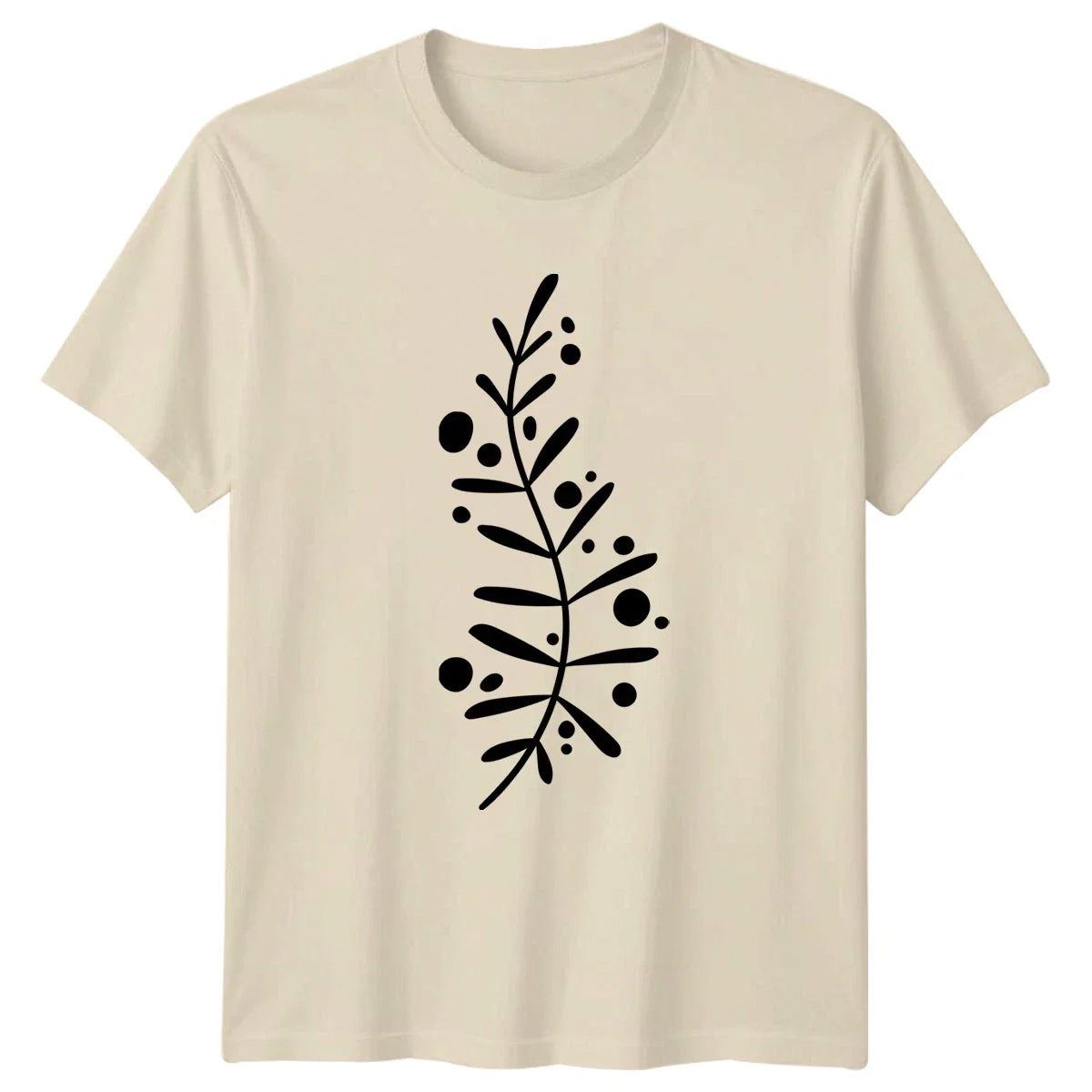 Minimalist Botanical Plant Leaf Design T-Shirt Minimalist Botanical Nature Unisex T-shirt, Sweatshirt, Hoodie, Long Sleeve Tee - T-Shirt, Sweatshirt, Hoodie