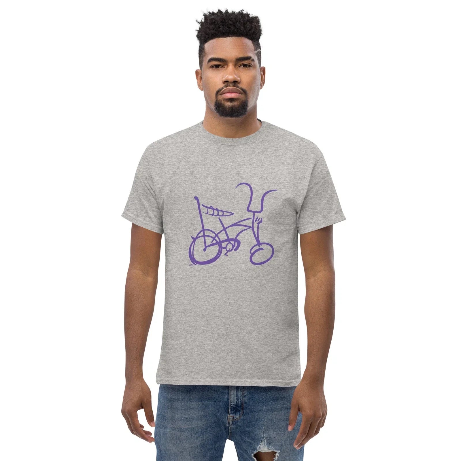1970's Muscle Banana Seat Bicycle Unisex Classic Tee Unisex T-shirt, Sweatshirt, Hoodie, Long Sleeve Tee - T-Shirt, Sweatshirt, Hoodie