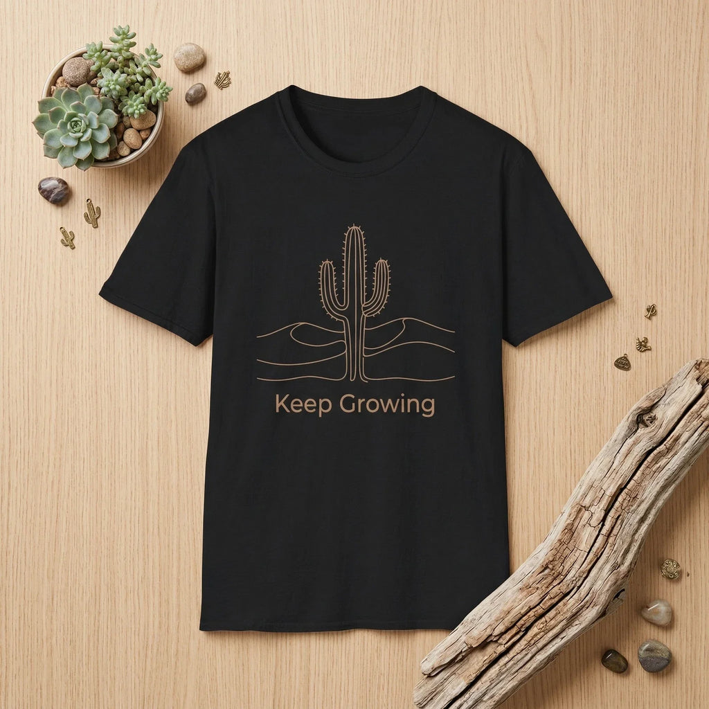 Desert Solitude Minimalist Graphic Tee Unisex T-shirt, Sweatshirt, Hoodie, Long Sleeve Tee - T-Shirt, Sweatshirt, Hoodie