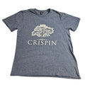 Crispin Cider TShirt Mens Large Tree Graphic Blue Casual Minimalist Barcore Unisex T-shirt, Sweatshirt, Hoodie, Long Sleeve Tee - T-Shirt, Sweatshirt, Hoodie