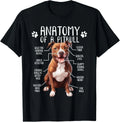 Funny Anatomy Pitbull Dog Cute Pittie Lover Pit Bull Owner T-Shirt Unisex T-shirt, Sweatshirt, Hoodie, Long Sleeve Tee - T-Shirt, Sweatshirt, Hoodie