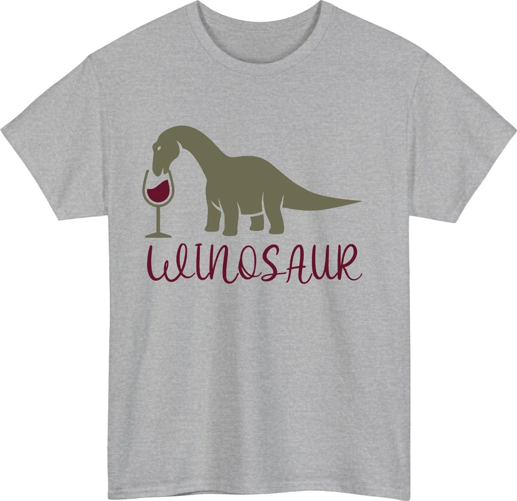 Winosaur Funny Wine Drinking T-Shirt-Funny Party Celebration Adults Gift Tee Top Unisex T-shirt, Sweatshirt, Hoodie, Long Sleeve Tee - T-Shirt, Sweatshirt, Hoodie