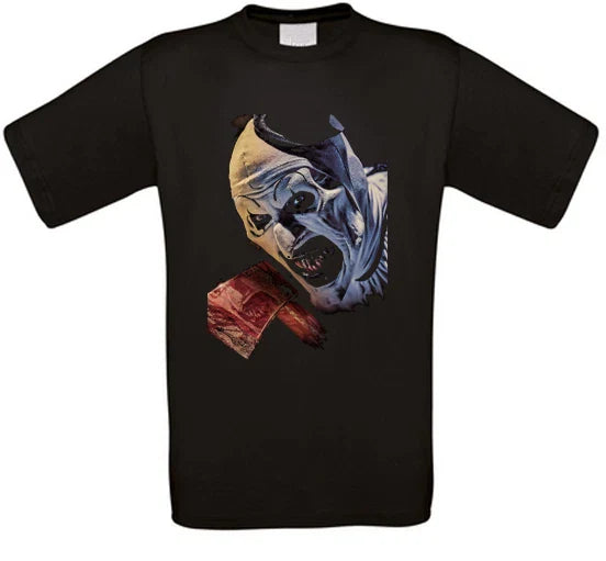 Terrifier 3 Art the Clown Horror Cult Movie T-Shirt All Sizes NEW Unisex T-shirt, Sweatshirt, Hoodie, Long Sleeve Tee - T-Shirt, Sweatshirt, Hoodie