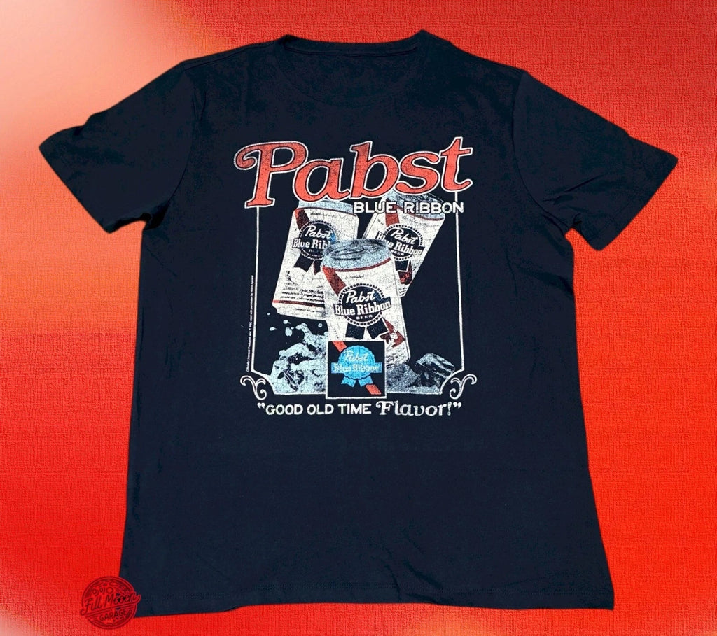 New Pabst Blue Ribbon Beer Rustic Sign Logo Mens Vintage Classic T-Shirt Unisex T-shirt, Sweatshirt, Hoodie, Long Sleeve Tee - T-Shirt, Sweatshirt, Hoodie
