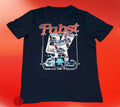 New Pabst Blue Ribbon Beer Rustic Sign Logo Mens Vintage Classic T-Shirt Unisex T-shirt, Sweatshirt, Hoodie, Long Sleeve Tee - T-Shirt, Sweatshirt, Hoodie