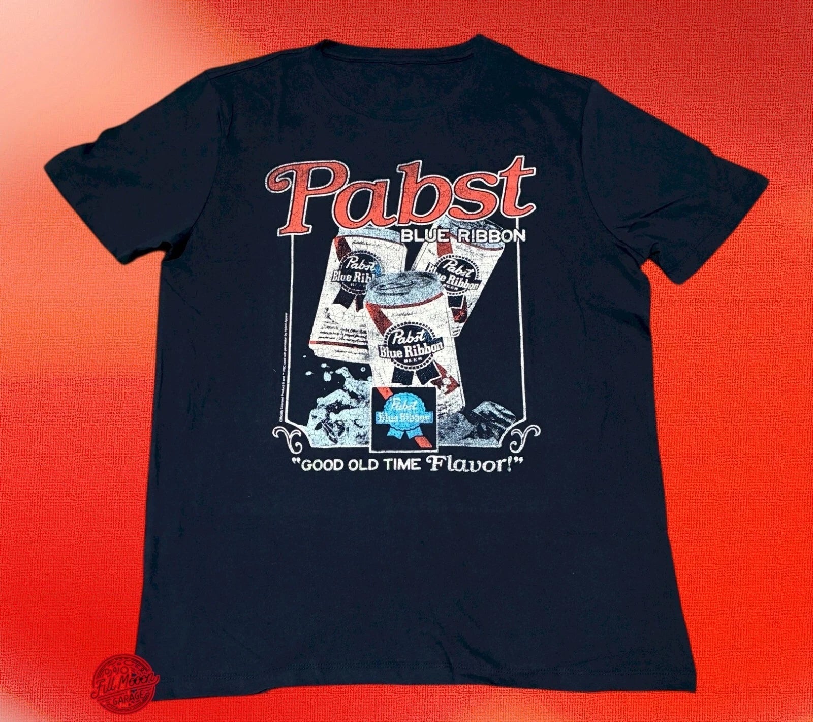 New Pabst Blue Ribbon Beer Rustic Sign Logo Mens Vintage Classic T-Shirt Unisex T-shirt, Sweatshirt, Hoodie, Long Sleeve Tee - T-Shirt, Sweatshirt, Hoodie