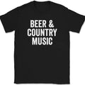 Beer and Country Music T-Shirt Funny Cow Boy Girl Hat Boots Whiskey Drinking Tee Unisex T-shirt, Sweatshirt, Hoodie, Long Sleeve Tee - T-Shirt, Sweatshirt, Hoodie