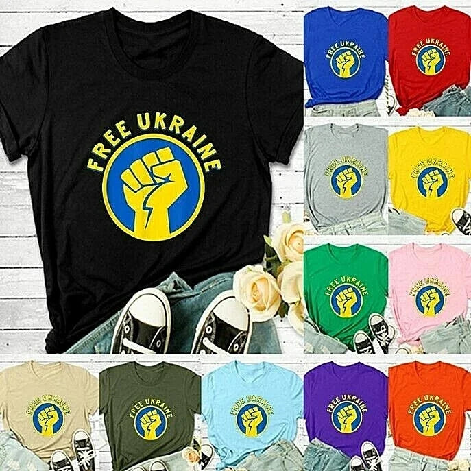 Ukraine Mens Womens T-shirt Free Ukraine Distressed Ukraine Flag Pride Patriot Unisex T-shirt, Sweatshirt, Hoodie, Long Sleeve Tee - T-Shirt, Sweatshirt, Hoodie