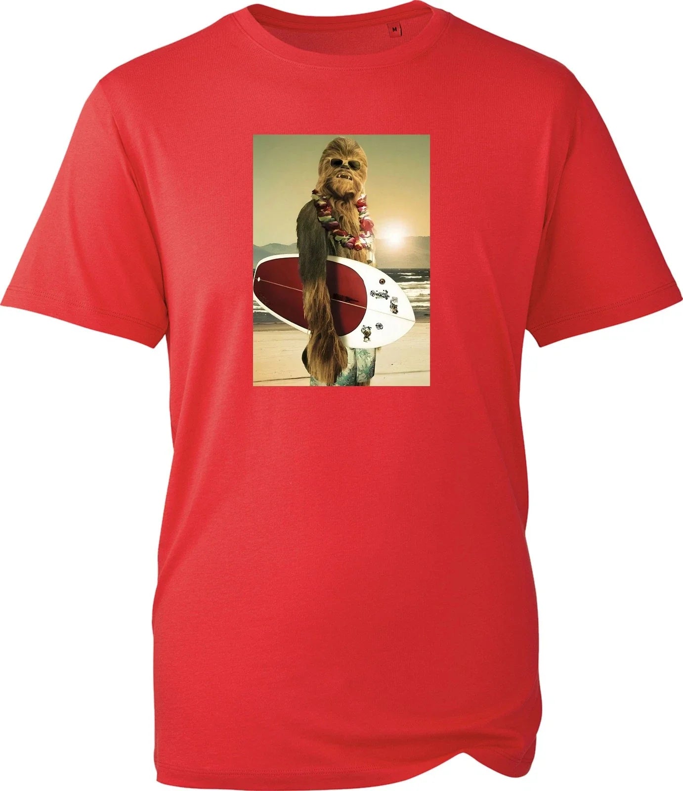Chewbacca Surf Retro Cool Funny Men Women Galaxy Movie Parody Gift Unisex Tee Unisex T-shirt, Sweatshirt, Hoodie, Long Sleeve Tee - T-Shirt, Sweatshirt, Hoodie
