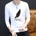 Cotton Round Neck Tee Featuring Trendy Letters Perfect for Any Occasion Unisex T-shirt, Sweatshirt, Hoodie, Long Sleeve Tee - T-Shirt, Sweatshirt, Hoodie