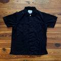 Fingers Crossed Short Sleeve Button Up Shirt Mens S/M Black Made in NYC USA Unisex T-shirt, Sweatshirt, Hoodie, Long Sleeve Tee - T-Shirt, Sweatshirt, Hoodie
