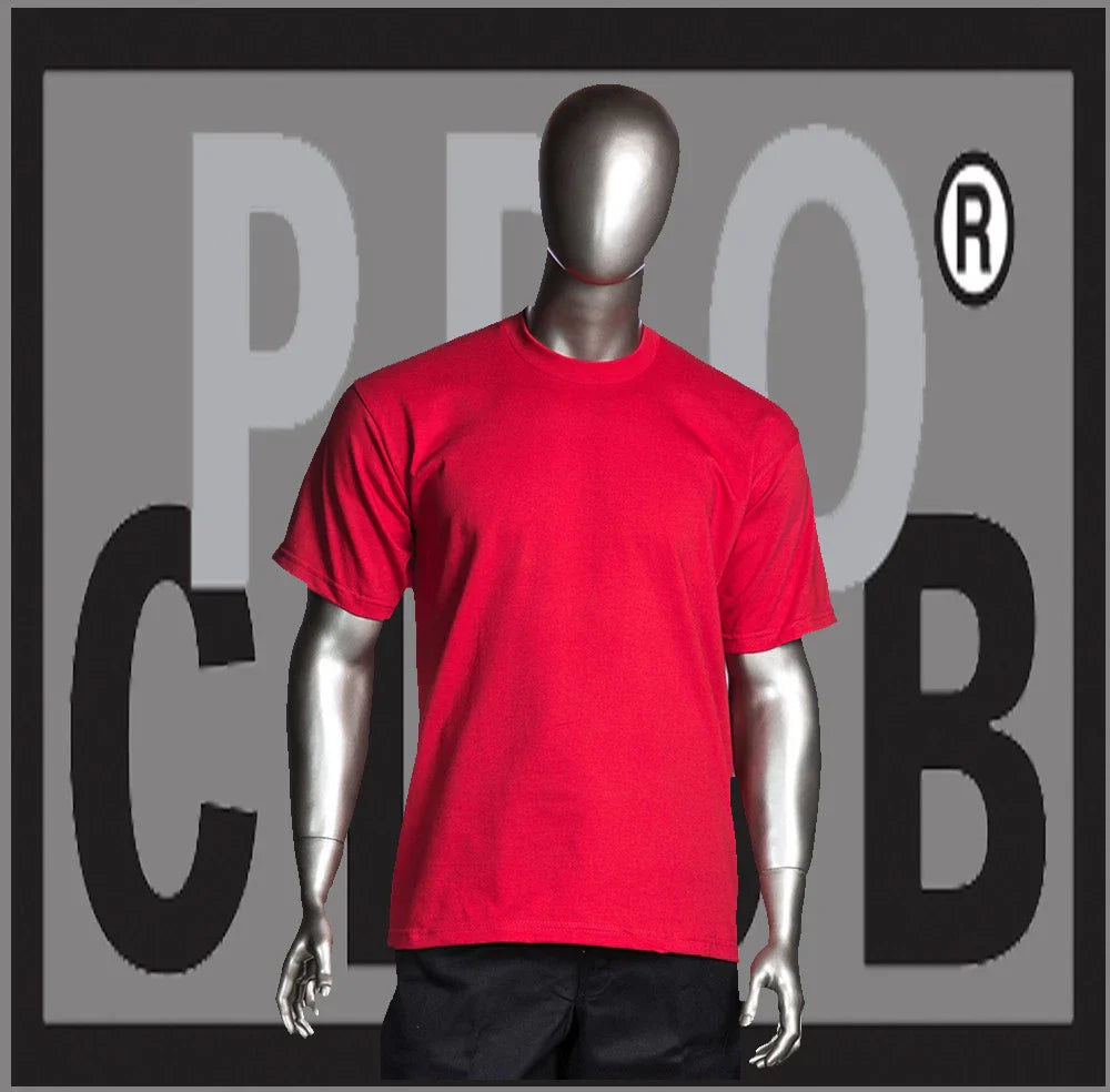 Big & Tall T Shirts Plain Men PRO CLUB HEAVYWEIGHT ProClub Blank Red Tee Shirt Unisex T-shirt, Sweatshirt, Hoodie, Long Sleeve Tee - T-Shirt, Sweatshirt, Hoodie