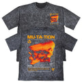 Mu Ta Tion Unisex Mens Carbon Grey 240gsm French Terry Acid Wash T-Shirt Grunge Unisex T-shirt, Sweatshirt, Hoodie, Long Sleeve Tee - T-Shirt, Sweatshirt, Hoodie