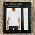 Banana Republic Men's V-Neck Tee T-Shirt White 3-Pack, Choose Size M/L/XL (New) Unisex T-shirt, Sweatshirt, Hoodie, Long Sleeve Tee - T-Shirt, Sweatshirt, Hoodie