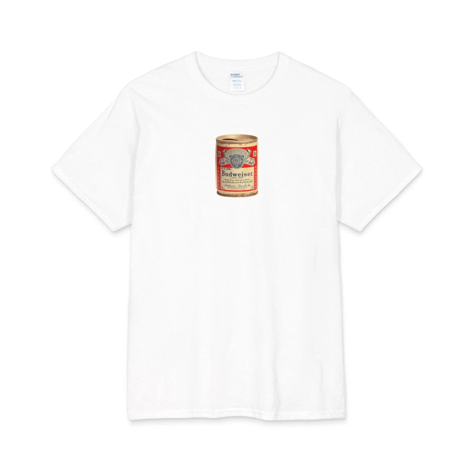 Vintage Beer Can Graphic Tee | Retro Label T-Shirt Budweiser Unisex T-shirt, Sweatshirt, Hoodie, Long Sleeve Tee - T-Shirt, Sweatshirt, Hoodie
