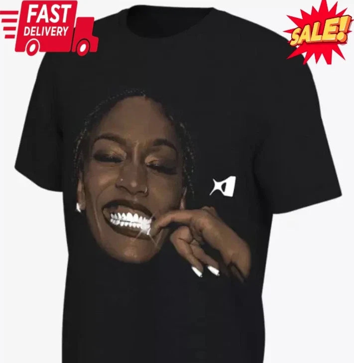 Aja Wilson Mvp Unisex T-shirt Black Full Size S-5XL Unisex T-shirt, Sweatshirt, Hoodie, Long Sleeve Tee - T-Shirt, Sweatshirt, Hoodie