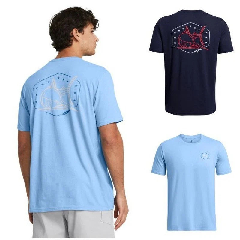 Under Armour 1383002 Men's UA Freedom Marlin Tee Graphic Short Sleeve T-Shirt Unisex T-shirt, Sweatshirt, Hoodie, Long Sleeve Tee - T-Shirt, Sweatshirt, Hoodie