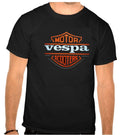 Vespa Scooter Logo Black T-Shirt -1268 Unisex T-shirt, Sweatshirt, Hoodie, Long Sleeve Tee - T-Shirt, Sweatshirt, Hoodie