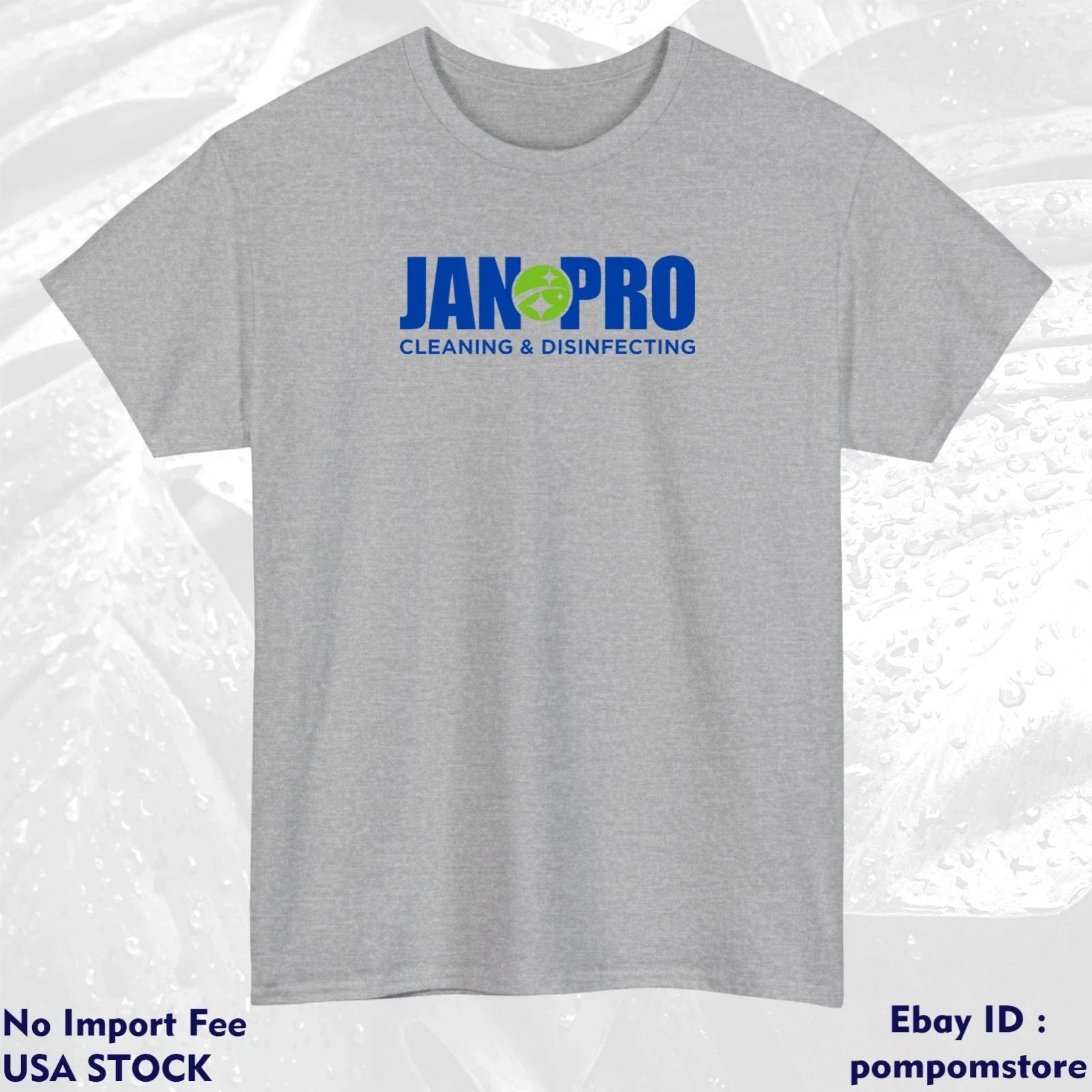 JAN-PRO Commercial Cleaning Logo Shirt Mens Cotton Size S to 5XL Made In USA Unisex T-shirt, Sweatshirt, Hoodie, Long Sleeve Tee - T-Shirt, Sweatshirt, Hoodie