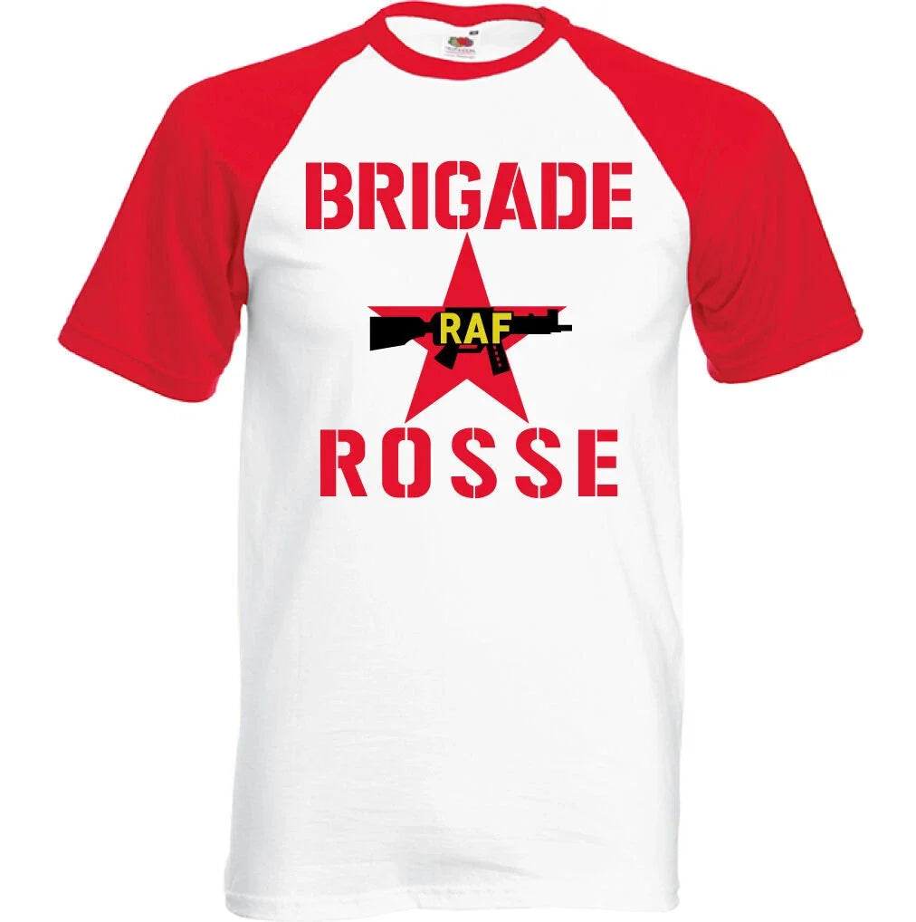BRIGADE ROSSE T-SHIRT Mens The Clash Joe Strummer As Worn By Red Brigades UNISEX Unisex T-shirt, Sweatshirt, Hoodie, Long Sleeve Tee - T-Shirt, Sweatshirt, Hoodie