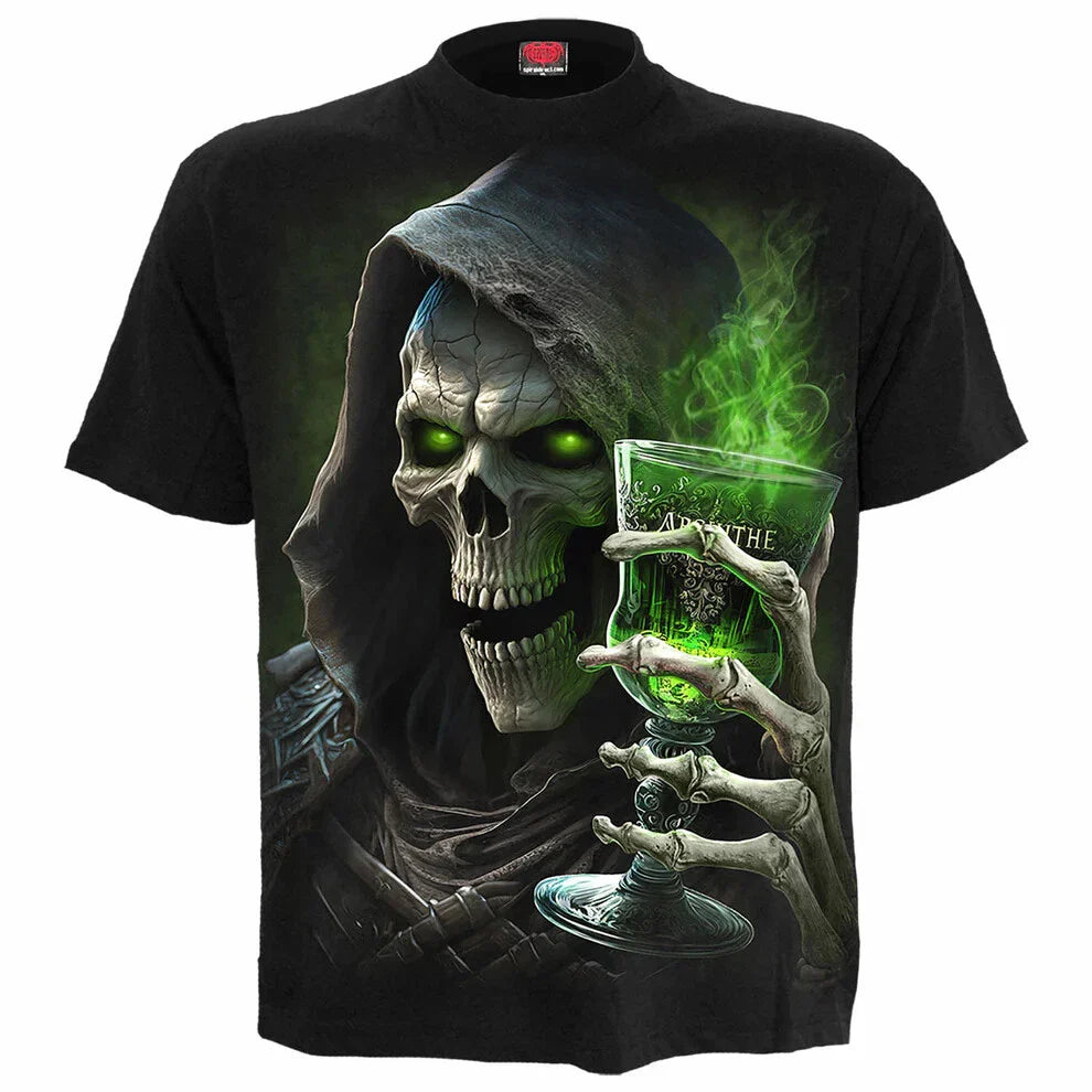 SPIRAL NEW THE GREEN FAIRY T-Shirt/Beer/Skull/Biker/Goth/Reaper/Party/Gift/Rock Unisex T-shirt, Sweatshirt, Hoodie, Long Sleeve Tee - T-Shirt, Sweatshirt, Hoodie
