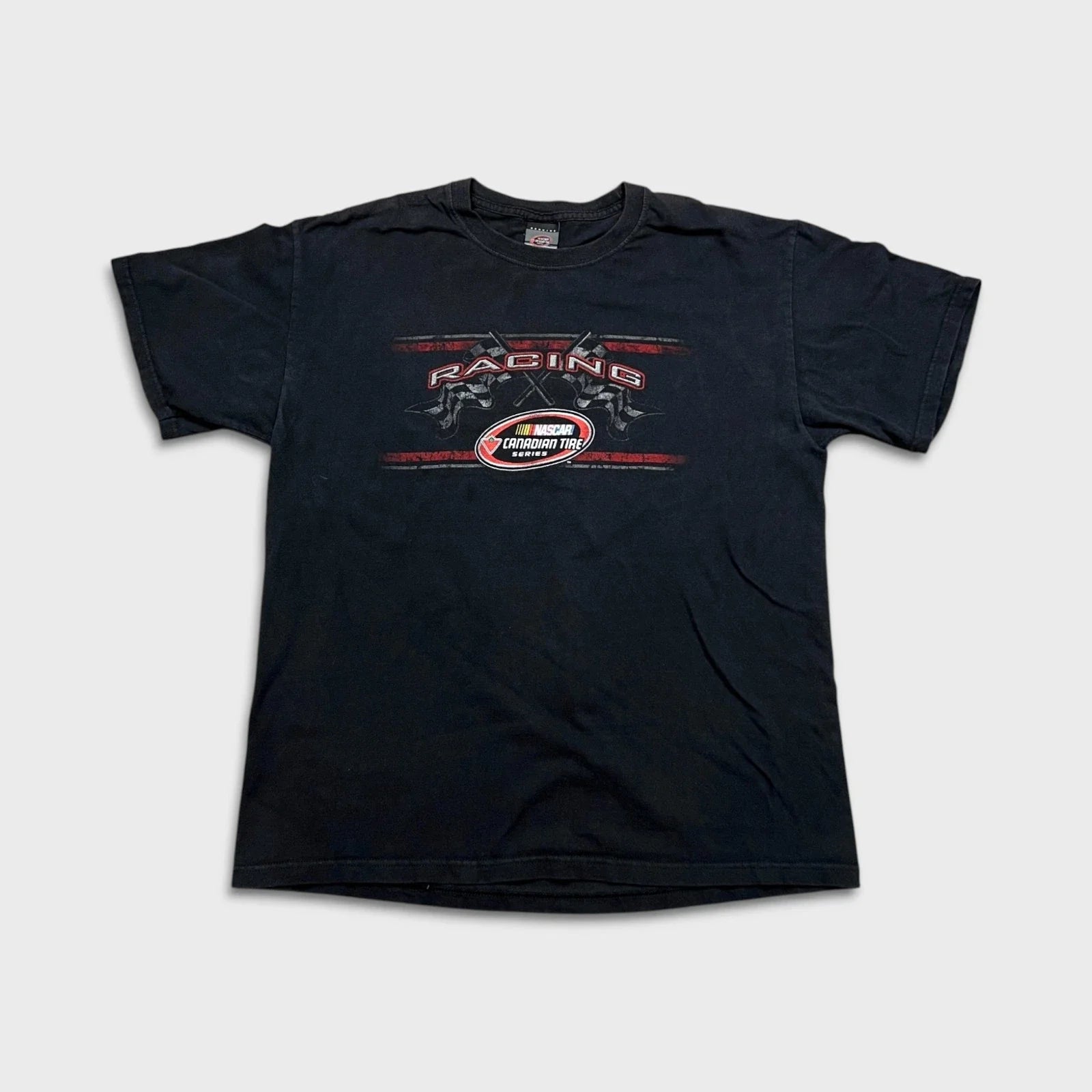 Vintage NASCAR Racing T Shirt Mens Large Black Sportswear Graphic Faded Y2K Tee Unisex T-shirt, Sweatshirt, Hoodie, Long Sleeve Tee - T-Shirt, Sweatshirt, Hoodie