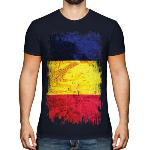 CHAD GRUNGE FLAG MENS T-SHIRT TEE TOP T?D CHADIAN TCHAD SHIRT FOOTBALL Unisex T-shirt, Sweatshirt, Hoodie, Long Sleeve Tee - T-Shirt, Sweatshirt, Hoodie