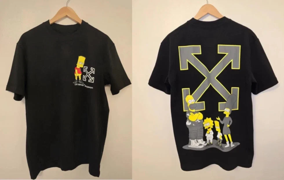 Off-White Black Crew Neck Tee Reprint Mens Streetwear Graphic T-Shirt S-5XL Unisex T-shirt, Sweatshirt, Hoodie, Long Sleeve Tee - T-Shirt, Sweatshirt, Hoodie
