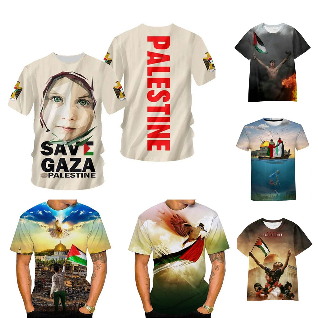 Unisex Free Palestine T-Shirt Palestine Flag Shirt Peace Shirt S-6XL Unisex T-shirt, Sweatshirt, Hoodie, Long Sleeve Tee - T-Shirt, Sweatshirt, Hoodie