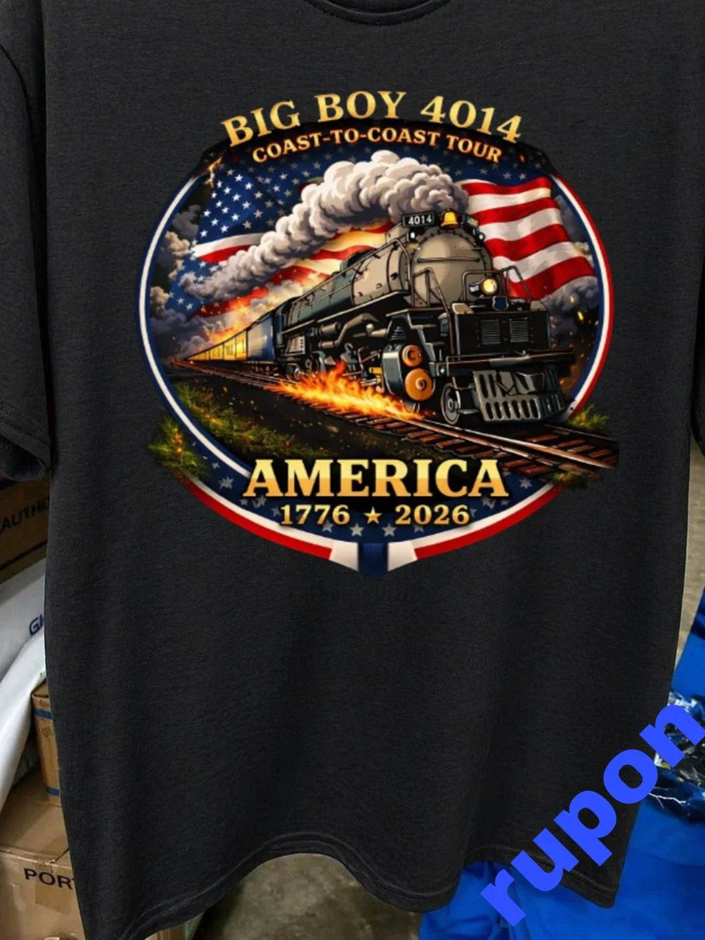 Big Boy America 250th Anniversary T Shirt Patriotic USA Graphic Tee Unisex T-shirt, Sweatshirt, Hoodie, Long Sleeve Tee - T-Shirt, Sweatshirt, Hoodie