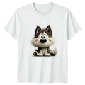 Cute Husky Puppy T-Shirt Siberian Husky Dog Birthday Gift For Him And Her Unisex T-shirt, Sweatshirt, Hoodie, Long Sleeve Tee - T-Shirt, Sweatshirt, Hoodie
