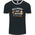 Billiards and Beer That's Why I'm Here Mens Ringer T-Shirt FotL Unisex T-shirt, Sweatshirt, Hoodie, Long Sleeve Tee - T-Shirt, Sweatshirt, Hoodie