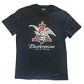 Budweiser Anheuser-Busch A Eagle Logo Mens Medium Black Cotton Beer T-Shirt Nee Unisex T-shirt, Sweatshirt, Hoodie, Long Sleeve Tee - T-Shirt, Sweatshirt, Hoodie