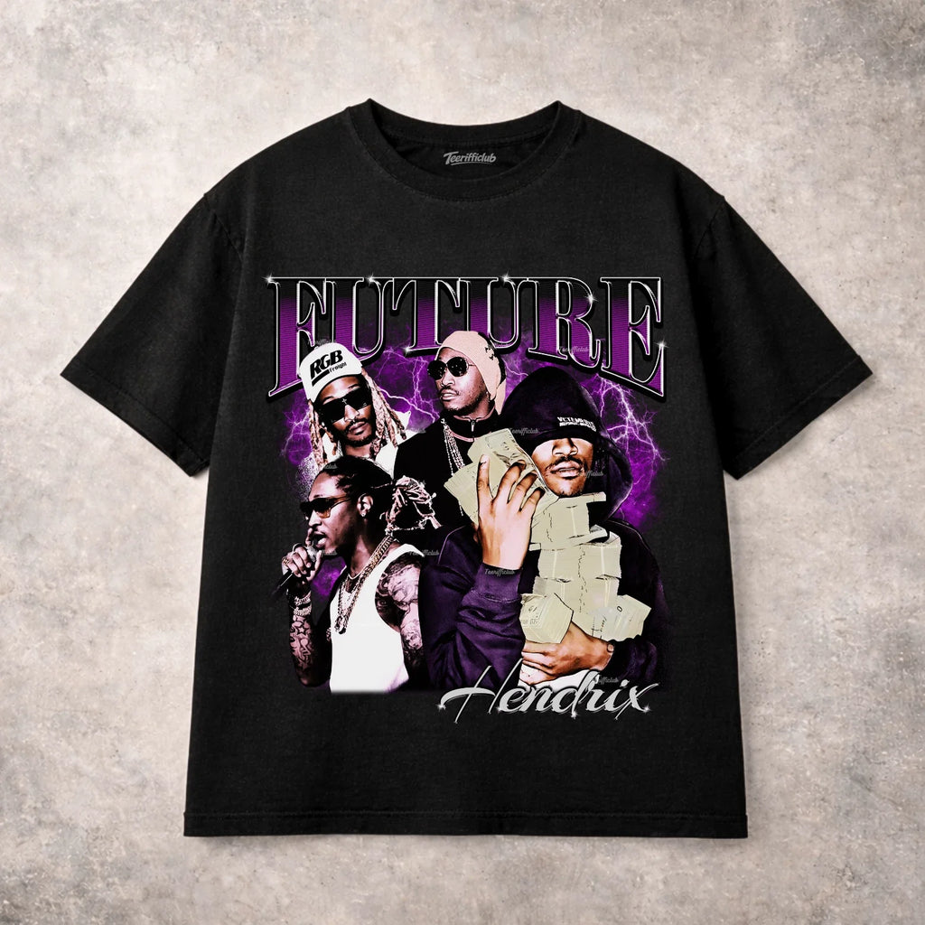 Future Hendrix Rapper Graphic T Shirt | Hip Hop Streetwear  Rap Tee Music Artist Unisex T-shirt, Sweatshirt, Hoodie, Long Sleeve Tee - T-Shirt, Sweatshirt, Hoodie