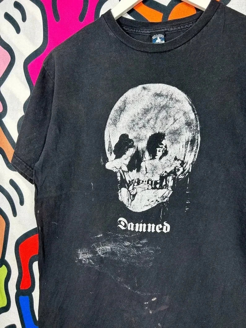 Vintage 2000 The Damned Punk Band tshirt size M / ROCK / PUNK Unisex T-shirt, Sweatshirt, Hoodie, Long Sleeve Tee - T-Shirt, Sweatshirt, Hoodie