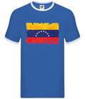 Venezuela Grunge Style Flag - Mens Ringer - Venezuelan Love Live Country Unisex T-shirt, Sweatshirt, Hoodie, Long Sleeve Tee - T-Shirt, Sweatshirt, Hoodie